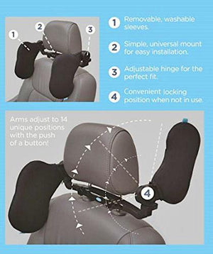 This Headrest Lets You Nap Comfortably In The Car