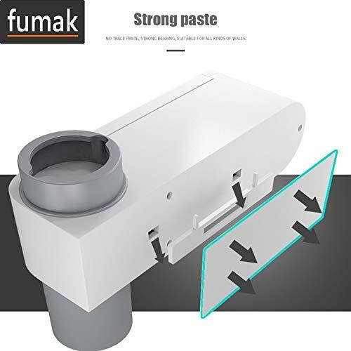 fumak Toothbrush Holder - 2 in 1 UV Light Ultraviolet Toothbrush Sterilizer Toothbrush Holder Automatic Toothpaste Squeezers Dispenser Home Bathroom Set (2)