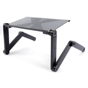 Portable foldable adjustable folding table for Laptop Desk Computer mesa para notebook Stand Tray For Sofa Bed Black