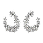 CRYSTAL STATEMENT EARRINGS