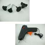 EU DIY Car Dent Repair Tool 40W Hot Melt Glue Gun Pulling Bridge Device 9pcs Removal Repair Kit Car Door Body Auto