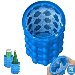 Magic Ice Cube Maker The Revolutionary Space Saving Silicone Ice Cube Maker Ice 2018 New Kitchen Tools Dropship