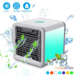 USB Artic Air Cooler Fan Personal Space Cooler Portable Desk Fan Mini Air Conditioner Device Cool Soothing Wind For Home Office 