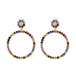 CRYSTAL STATEMENT EARRINGS