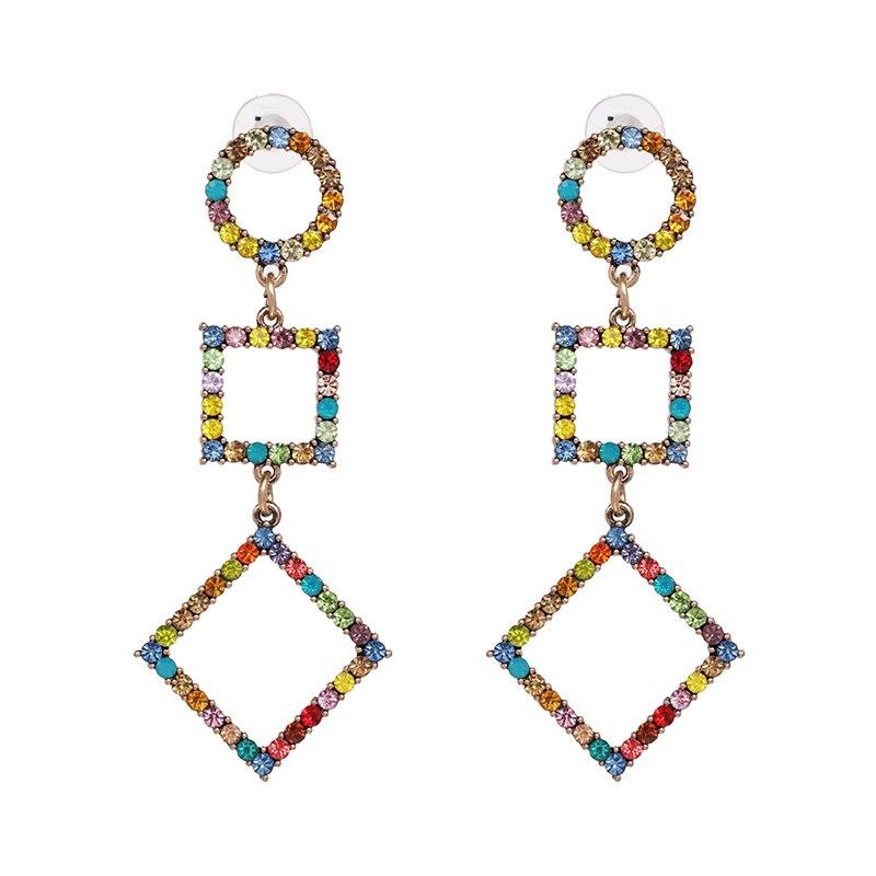 CRYSTAL STATEMENT EARRINGS