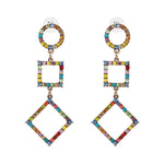 CRYSTAL STATEMENT EARRINGS