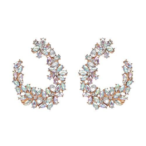 CRYSTAL STATEMENT EARRINGS