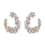 CRYSTAL STATEMENT EARRINGS