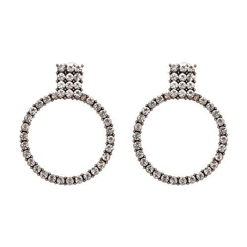 CRYSTAL STATEMENT EARRINGS