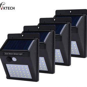 1-4Pcs 20/30 LEDs Solar Light PIR Motion Sensor Solar Garden Light Outdoor Energy Saving Street Yard Path Home Lamp Dropshipping