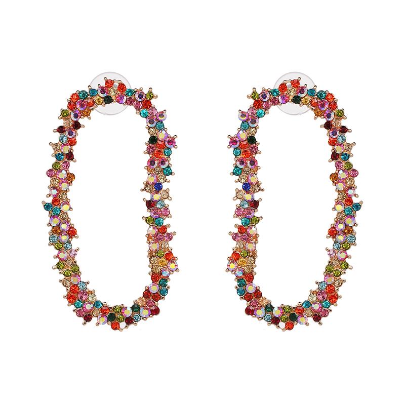 CRYSTAL STATEMENT EARRINGS