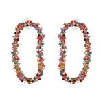 CRYSTAL STATEMENT EARRINGS