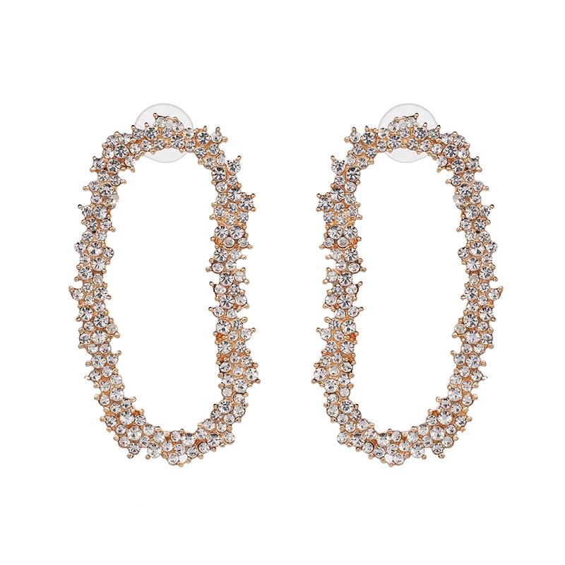 CRYSTAL STATEMENT EARRINGS