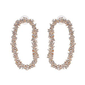 CRYSTAL STATEMENT EARRINGS