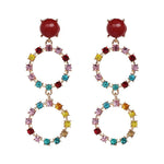 CRYSTAL STATEMENT EARRINGS