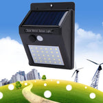 1-4Pcs 20/30 LEDs Solar Light PIR Motion Sensor Solar Garden Light Outdoor Energy Saving Street Yard Path Home Lamp Dropshipping