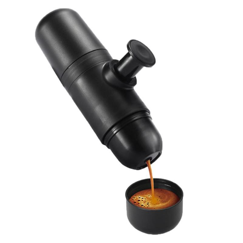 Mini Coffee Machine Manual Coffee Maker Portable Pressure Espresso Coffee Maker Handheld Espresso Maker for Home Traveller