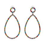 CRYSTAL STATEMENT EARRINGS