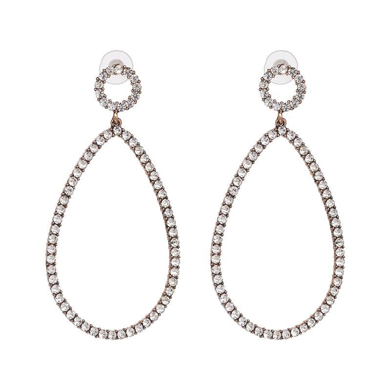 CRYSTAL STATEMENT EARRINGS