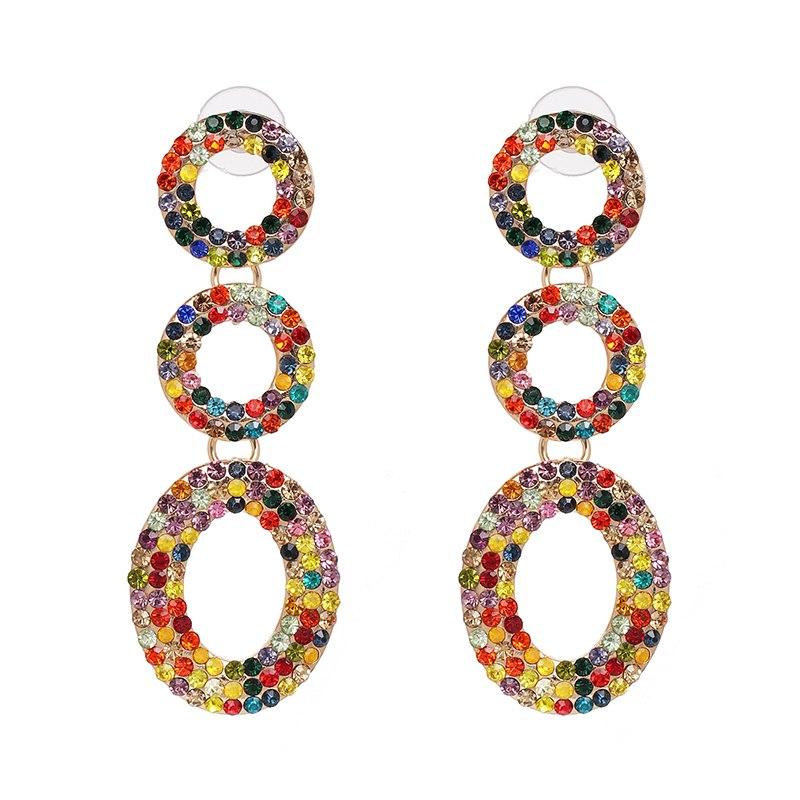 CRYSTAL STATEMENT EARRINGS