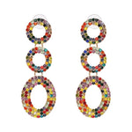 CRYSTAL STATEMENT EARRINGS