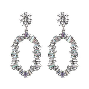 CRYSTAL STATEMENT EARRINGS