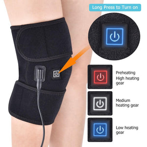 Arthritis Knee Support Brace Infrared Heating Treatment for Relieve Knee Joint Pain Knee Rehabilitation