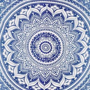 Indian Mandala Yoga Tapestry-pur-wish