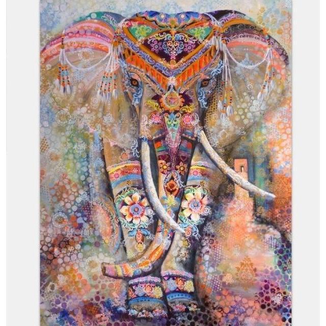 Mandala Yoga Tapestry-pur-wish