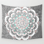 Mandala Yoga Tapestry-pur-wish