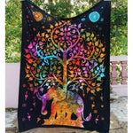 Mandala Yoga Tapestry-pur-wish