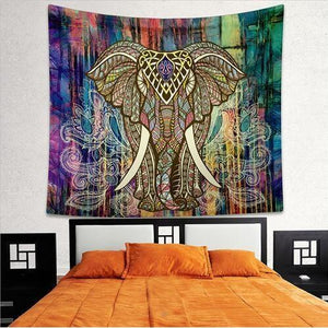 Mandala Yoga Tapestry-pur-wish