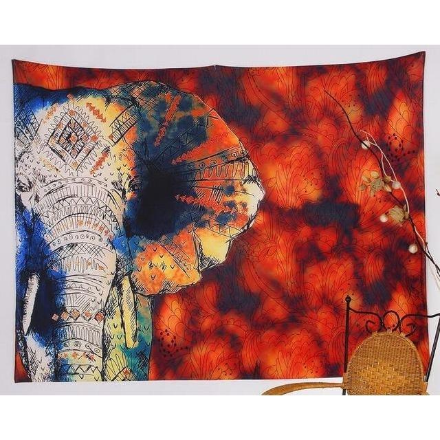 Mandala Yoga Tapestry-pur-wish