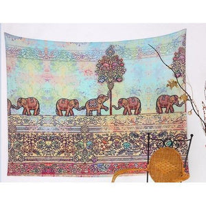 Mandala Yoga Tapestry-pur-wish