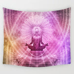 Indian Yoga Tapestry-pur-wish