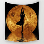 Indian Yoga Tapestry-pur-wish