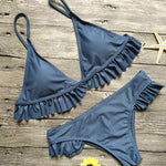 Sexy Ruffle Bikini Set