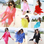 Chiffon Bikini Cover Up Beach Swimwear Dress Scarf Wrap