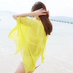 Chiffon Bikini Cover Up Beach Swimwear Dress Scarf Wrap