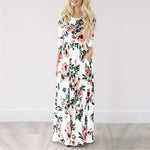 Floral Print Maxi Dress