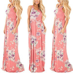 Floral Print Maxi Dress