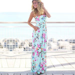 Floral Print Maxi Dress