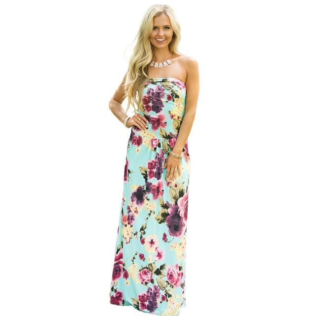 Floral Print Maxi Dress