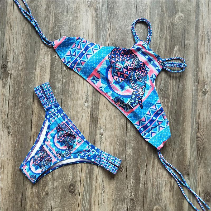 Elephant Push Up Bikini