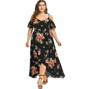 Floral Print Maxi Dress