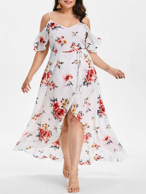 Floral Print Maxi Dress