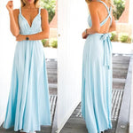 Multiway Wrap Bandage Long Dress