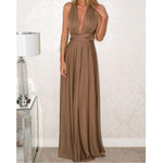 Multiway Wrap Bandage Long Dress