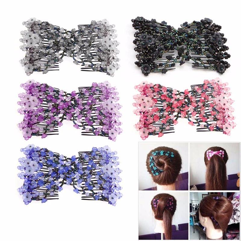 Fashionable Elastic Hair Comb