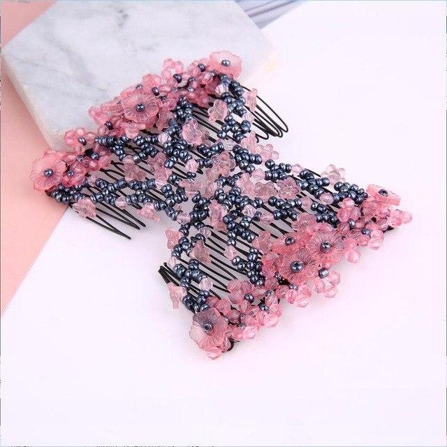 Fashionable Elastic Hair Comb